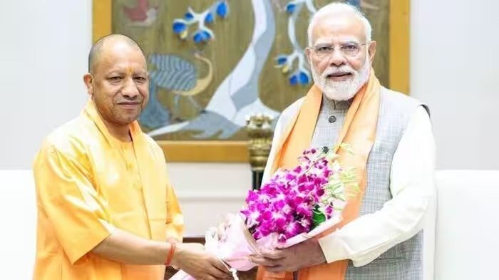पीएम मोदी से मिले सीएम योगी 