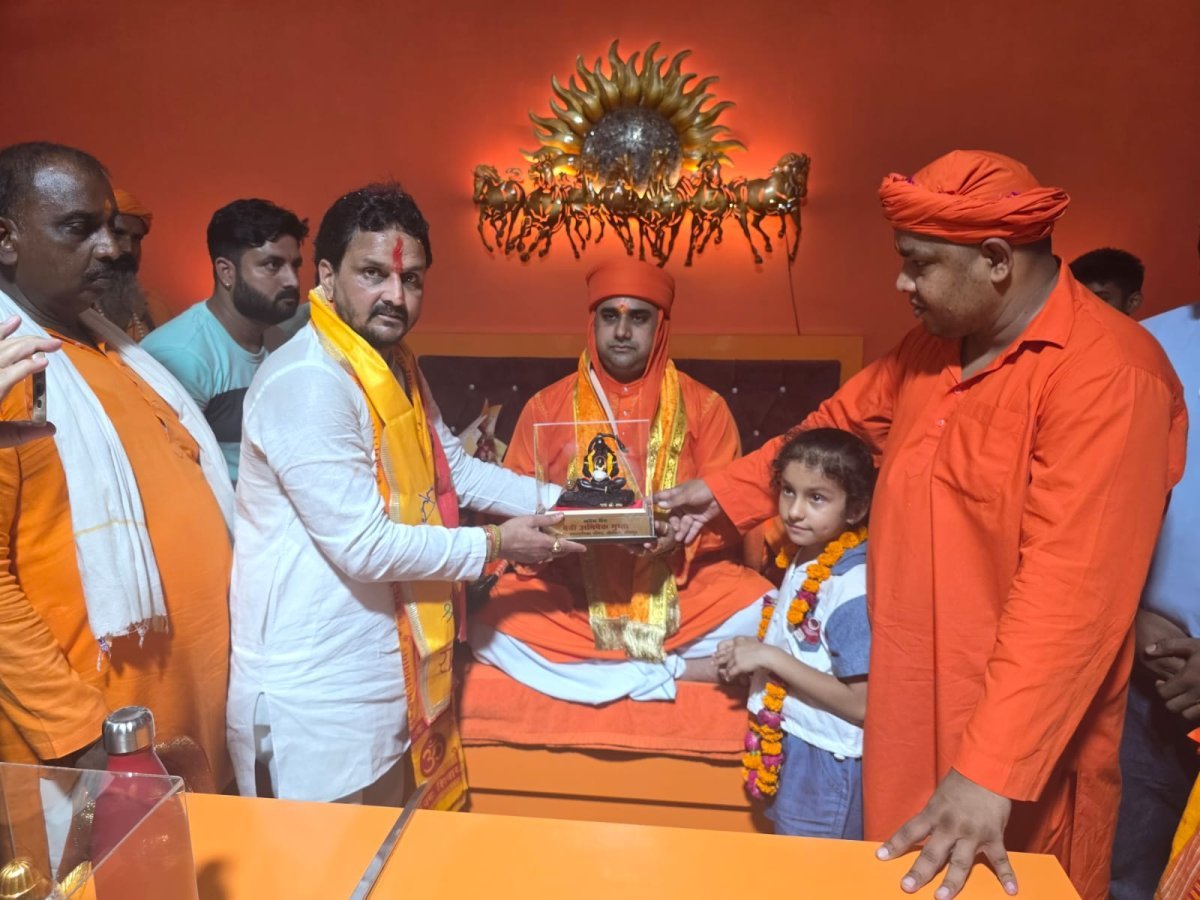 पवित्र तीर्थ भुंइया ताली में सिद्ध दिव्यतम त्रिशूल की स्थापना; फल-तुलादान एवं महापूजन के साथ भव्य आयोजन संपन्न