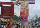 त्योहारों से पहले सीतापुर नगर पालिका का बड़ा अभियान, हटवाए अवैध होर्डिंग कटआउट