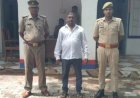 वारंटी अभियुक्त गिरफ्तार, न्यायालय भेजा