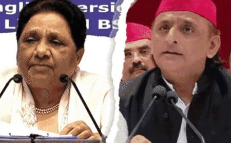 गिरगिट की तरह रंग बदलती है सपा : मायावती