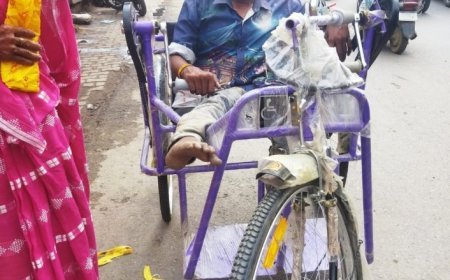 *जनता दर्शन में डीएम की संवेदनशील पहल, दिव्यांग को ट्राइसाइकिल, असहाय महिला को मिला योजनाओं का सहारा*   