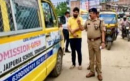स्कूली वाहनों की जांच में सख्ती, क्षमता से अधिक बच्चों को बैठाने पर होगी कार्रवाई