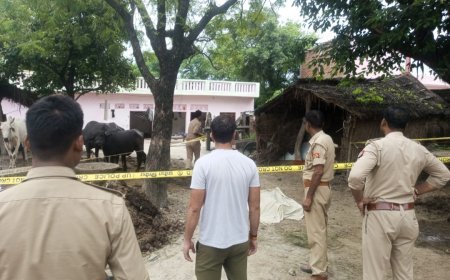 मोबाइल पर बात करने से नाराज भाई ने बहन की गला रेतकर की हत्या, गांव में सनसनी