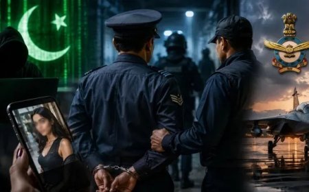 पाक एजेंट के हनी ट्रैप में फंसा वायुसेना अधिकारी गिरफ्तार