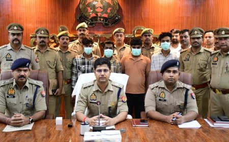 तमकुहीराज हत्याकांड का पुलिस ने किया खुलासा, चार गिरफ्तार