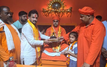 पवित्र तीर्थ भुंइया ताली में सिद्ध दिव्यतम त्रिशूल की स्थापना; फल-तुलादान एवं महापूजन के साथ भव्य आयोजन संपन्न