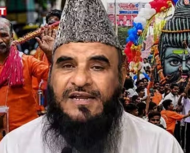 कांवड़ियों पर आपत्तिजनक टिप्पणी को लेकर   मौ. साजिद रशीदी के खिलाफ प्राथमिकी