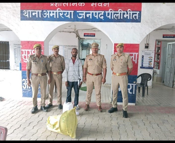 प्रधान के बंद पड़े भट्ठे में छिपा था कच्ची शराब का धंधा, पुलिस की दबिश से मचा हड़कंप