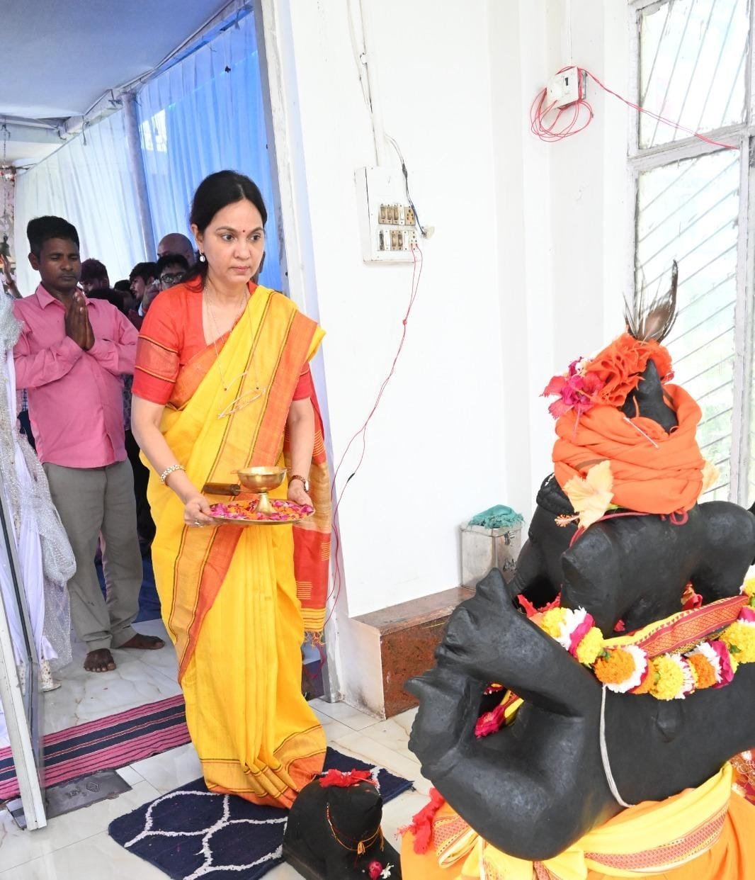 हिंद मेडिकल कॉलेज में विराजे बप्पा*