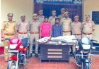 मछरेहटा पुलिस का बड़ा ऑपरेशन, दो चोर दबोचे; तमंचे और चोरी का माल बरामद