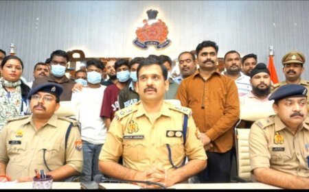 सर्राफा व्यापारी से लूट का खुलासा, सात शातिर बदमाश गिरफ्तार