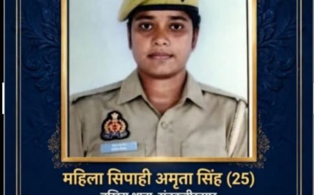 *सड़क हादसे में बखिरा थाने में तैनात महिला सिपाही की मौत*