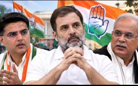 कांग्रेस ने छह राज्यों में बदले प्रभारी  - सचिन पायलट को पंजाब तो भूपेश बघेल को असम की कमान
