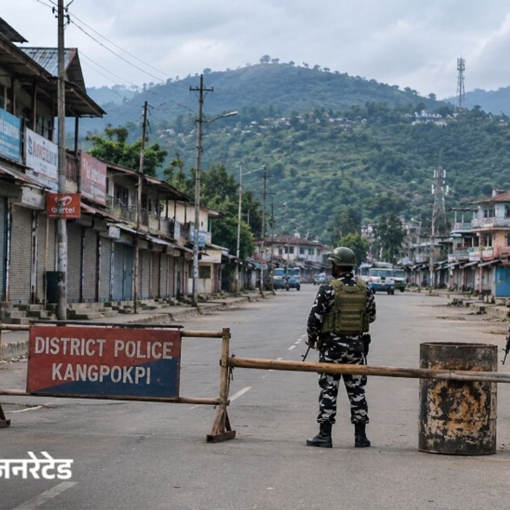 मणिपुर के कांगपोकपी से दो युवक लापता:नगा समुदाय पर अपहरण का आरोप; आदिवासी संगठन ने 48 घंटे के बंद का ऐलान किया
