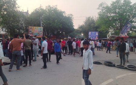 चार दिन से लापता युवक का मिला शव, परिजनों ने सड़क पर लगाया जाम