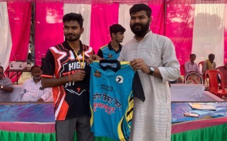 हुमायूँपुर में क्रिकेट का रोमांच, तीन टीमों ने सेमीफाइनल में बनाई जगह