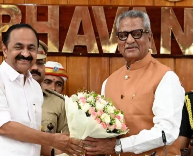 केरलम के लोक भवन में नॉन-वेज पर रोक:राज्यपाल ओम प्रकाश माथुर ने आदेश दिया, कल ही गवर्नर बने थे; कांग्रेस-लेफ्ट का विरोध